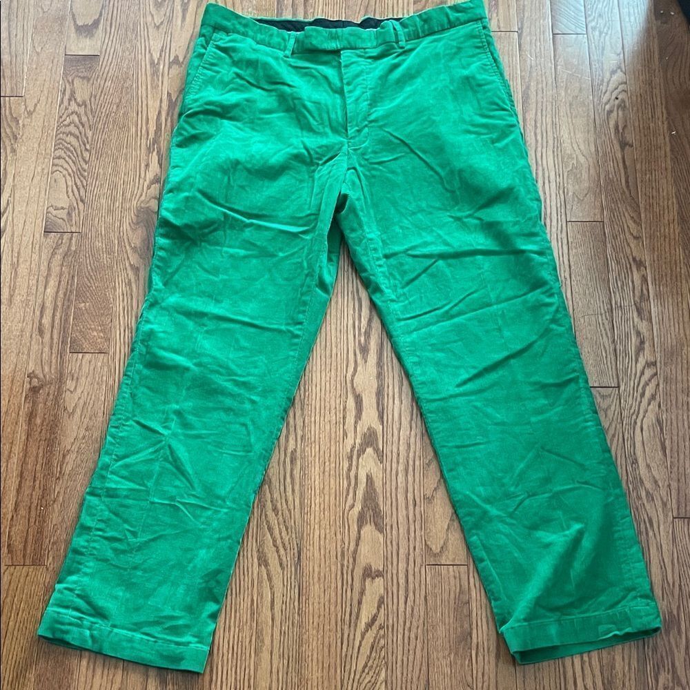 RLX Ralph Lauren Golf Green Corduroy Pants Men’s Sz 38/32